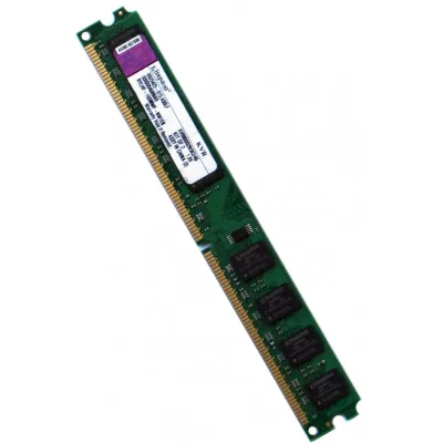 Kingston Technology KVR800D2E6/2G 2GB DDR2-800MHz PC2-6400 ECC Unbuffered CL6 240-Pin DIMM 1.8V Memory Module