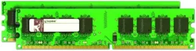 Kingston KVRD2N5K2/1G 1GB Kit (2 X 512MB) DDR2-800MHz PC2-6400 non-ECC Unbuffered CL5 240-Pin DIMM Single Rank Memory