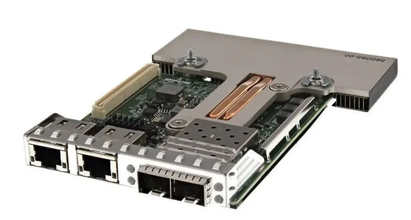 Dell KWY65 57412 2 x Ports 1000Base-T + 2 x Ports SFP+ PCI-Express Half-Height Network Adapter. In Stock