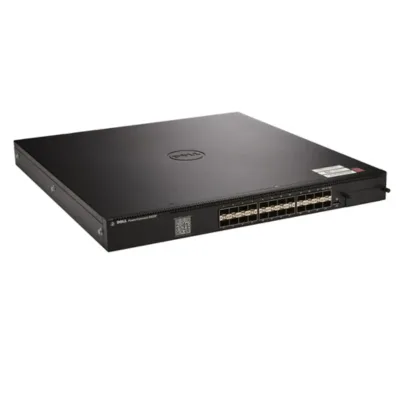 KX6DF - Dell PowerConnect 8132F 24 x Port 10GBase-T 10 Gigabit Ethernet SFP+ Rack-mountable 1U Layer 3 Managed Switch
