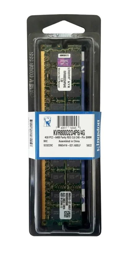 Kingston KYG410-ELF/2G 2GB DDR2-800MHz PC2-6400 non-ECC Unbuffered CL6 240-Pin DIMM Memory Module