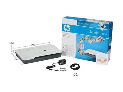 HP L2698A#B1H Scanjet G3110 USB Desktop Photo Scanner