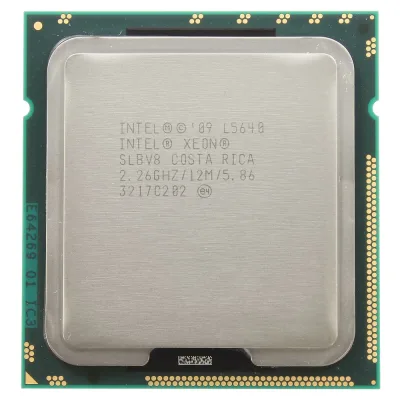 L5639 - Intel Xeon 6 Core 2.13GHz 5.86GT/s QPI 12MB L3 Cache Socket LGA1366 Processor