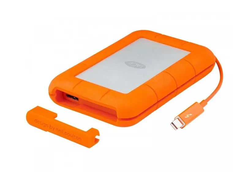 LAC9000602 - LaCie Rugged 1TB Thunderbolt USB 3.0 External Solid State Drive