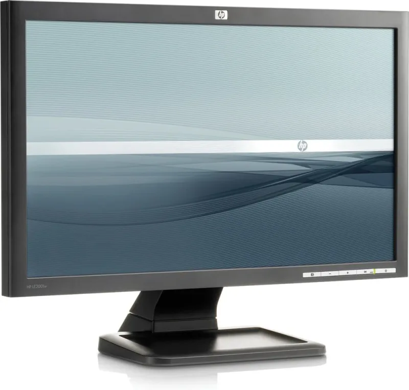 LE2001W - HP 20-inch Display TFT LCD 16:9 Display Aspect (WideScreen) 1600 x 900 Black Case VGA (HD-15) Connector With Stand