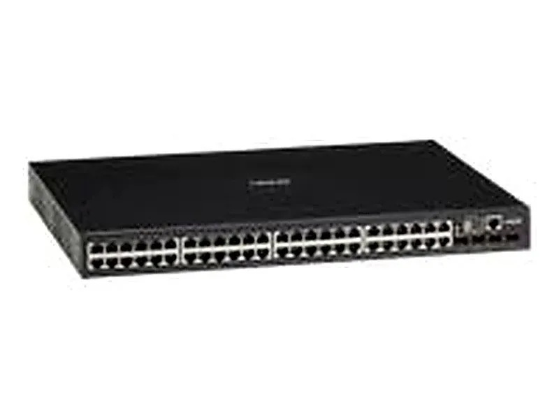 Black LGB6050A Black Box LGB6050A 48x Ports 1GBase-T 4x Ports Shared SFP 1U Rack-mountable Layer 3 Managed Gigabit Ethernet Network Switch