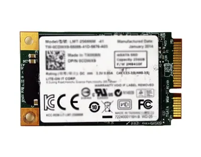 LMT-256L9M - Lite On 256GB SATA 6Gb/s mSATA Solid State Drive