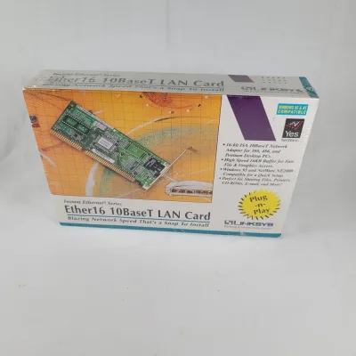 LNE2000T - Linksys Ether16 LNE2000T 10BaseT ISA 1 x RJ-45 LAN Card