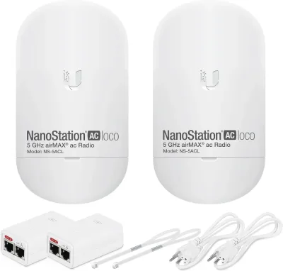 LOCO5 - Ubiquiti NanoStation IEEE 802.11a 54Mbps Wireless Bridge