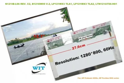 LP121WX3-TLA1 - LG 12.1-inch (1280 x 800) WXGA LED Panel