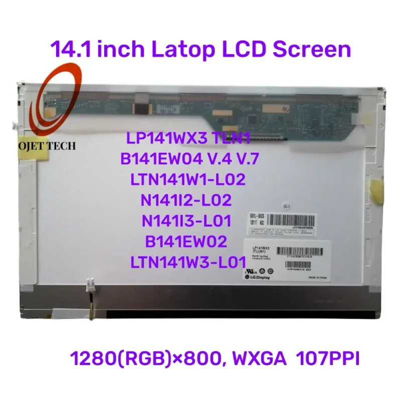LP141WX3-TLA1 - LG 14.1-inch (1280 x 800) WXGA LCD Panel
