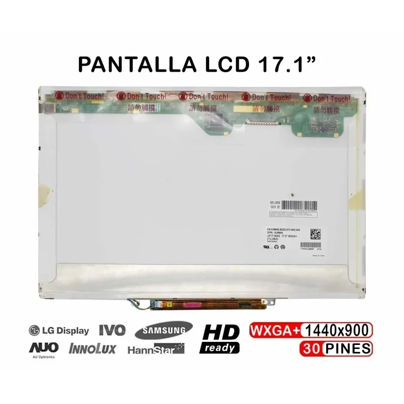 LP171WX2-A4K2 - LG 17-inch (1440 x 900) WXGA+ LCD Panel