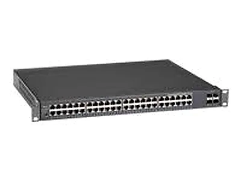 Black LPB5052A Black Box LPB5052A LPB5000 48x Ports PoE+ 1GBase-T 4x Ports Combo SFP+ Layer 2+ Managed Rack-Mountable Gigabit Ethernet Network Switch