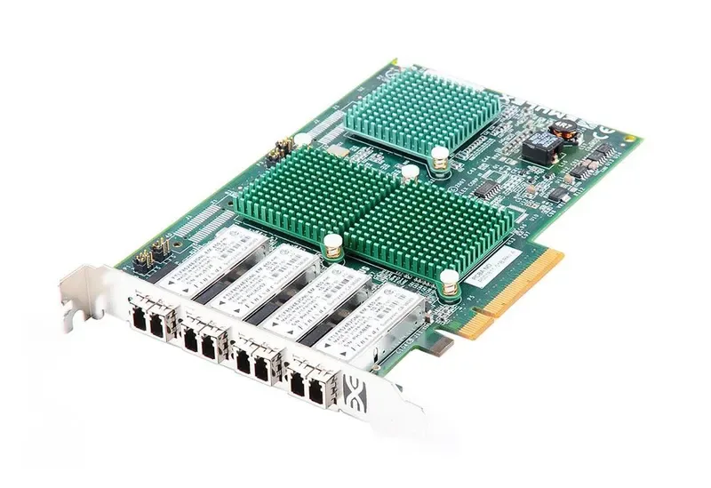 LPe11004 - Emulex LightPluse LPe11004 Quad Port PCI-Express 4GB/s Fibre Channel Host Bus Adapter