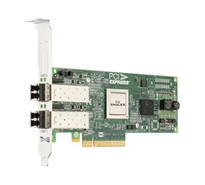 LPE12002-E - Emulex LightPulse 2-Port 8GB/s Fibre Channel PCI-Express Host Bus Adapter