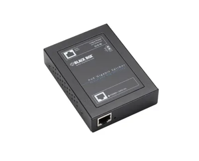 LPS2001 - Black Box GIGABIT POE+ SPLITTER 802.3AT 5/7.5/9/12