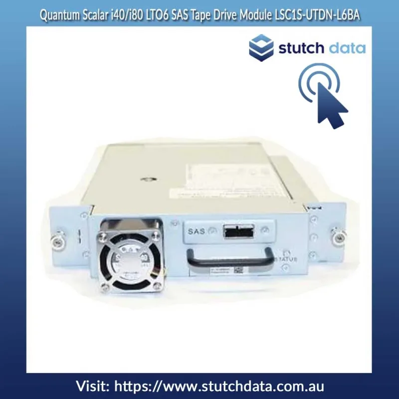 LSC1S-UTDJ-L6BA - Quantum 2.5TB/6.25TB LTO-6 Fibre Channel SCALAR I40/I80 Tape Drive Module