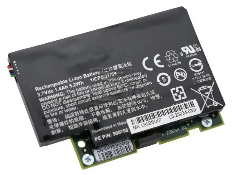 LSI00012-F - LSI Logic Intelligent Battery Backup for SATA 300-8X & SATA 300-4X LEADFREE