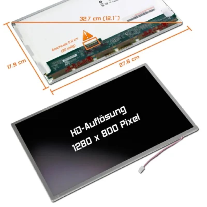 LTN121W1-L03 - Samsung 12.1-inch (1280 x 800) WXGA LCD Panel
