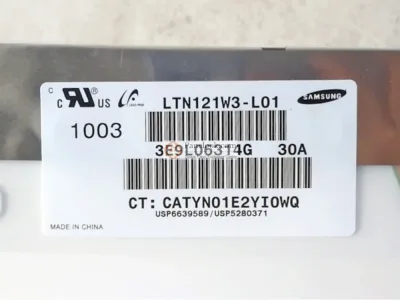 LTN121W3-L01 - Samsung 12.1-inch (1280 x 800) WXGA LED Panel