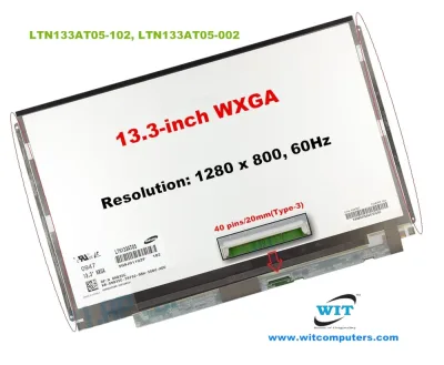 LTN133AT05 - Dell 13.3-inch WXGA LED Panel for XPS M1330