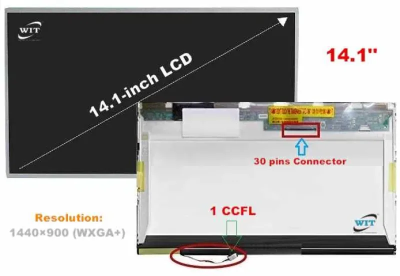 LTN141WD-L05 - Samsung 14.1-inch (1440 x 900) WXGA+ LCD Panel