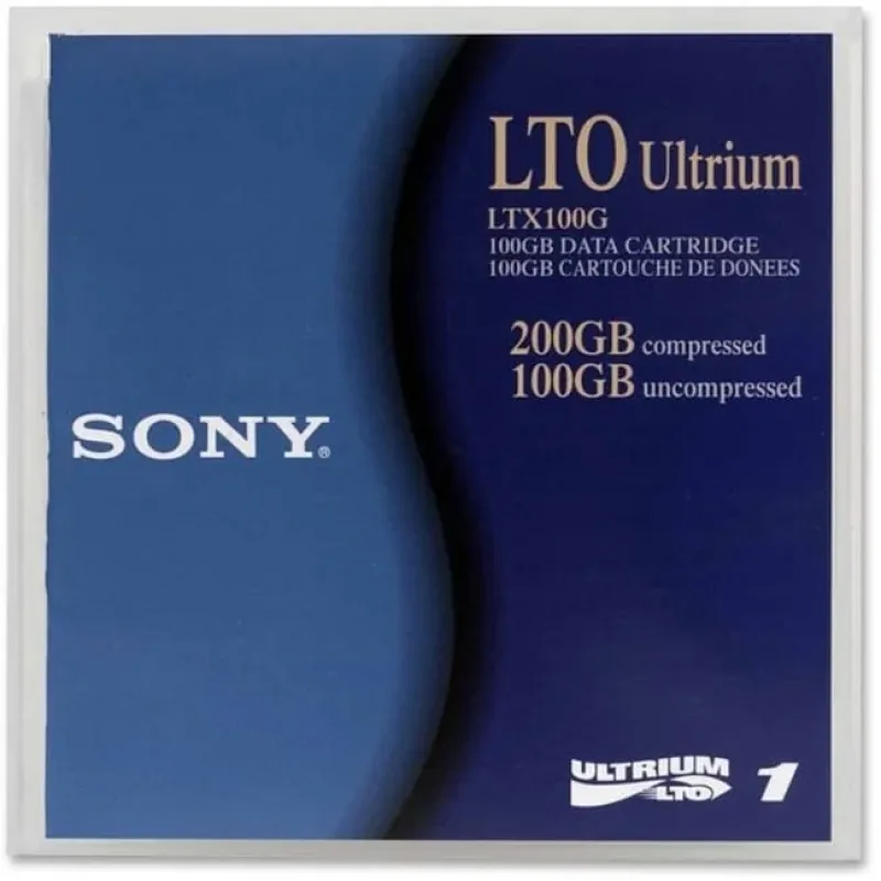 LTX100G - Sony LTX100G Ultrium LTO-1 Data Cartridge - LTO Ultrium LTO-1 - 100GB (Native) / 200GB (Compressed) - 1 Pack