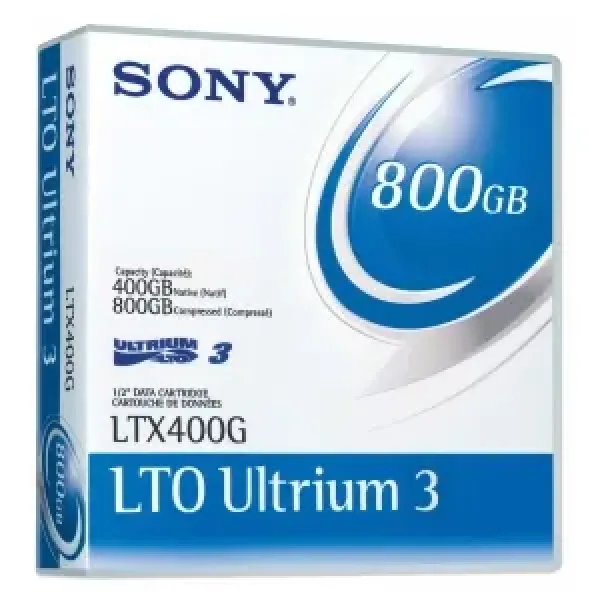 LTX400GWW - Sony LTO Ultrium 3 Tape Cartridge - LTO Ultrium LTO-3 - 400GB (Native) / 800GB (Compressed) - 1 Pack