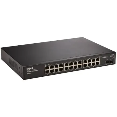 M023F - Dell PowerConnect 5424 24 x Ports 10/100/1000Base-T + 4 x Ports SFP Gigabit Ethernet Layer 2 Managed Switch