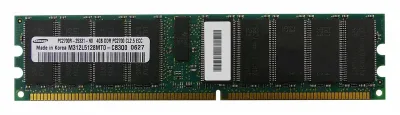 M312L5128MTO-CB3Q0 - Samsung 4GB DDR-333MHz PC2700 ECC Registered CL2.5 184-Pin DIMM Dual Rank Memory Module