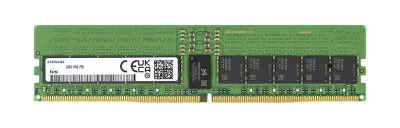 M321R4GA0BB0-CQKVG - Samsung 32GB DDR5-4800MHz/PC5-38400 ECC Registered CL40 288-Pin RDIMM 1.1V Dual Rank Memory Module