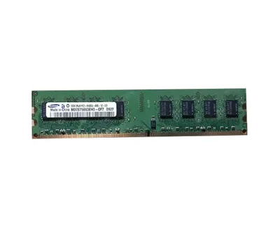 M378T5663EH3-CF7 - Samsung 2GB DDR2-800MHz PC2-6400 non-ECC Unbuffered CL6 240-Pin DIMM 1.8V Dual Rank Memory Module