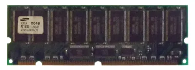 M390S1620DT1-C75 - Samsung 128MB 133MHz PC133 ECC Registered CL3 3.3V 168-Pin DIMM Memory Module