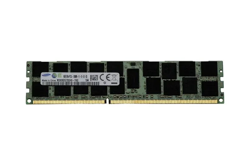 M393B2G70QH0-YK0 - Samsung 16GB DDR3-1600MHz PC3-12800 ECC Registered CL11 240-Pin DIMM 1.35V Low Voltage Dual Rank Memory Module