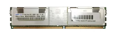 M395T5663CZ4-CE6 - Samsung 2GB DDR2-667MHz PC2-5300 ECC Fully Buffered CL5 240-Pin DIMM Dual Rank Memory Module