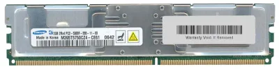 M395T5750CZ4-CE61 - Samsung 2GB DDR2-667MHz PC2-5300 Fully Buffered CL5 240-Pin DIMM 1.8V Dual Rank Memory Module