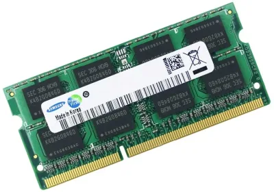 M471B2873FHS-CF8 - Samsung 1GB DDR3-1066MHz PC3-8500 non-ECC Unbuffered CL7 204-Pin SoDimm Single Rank Memory Module