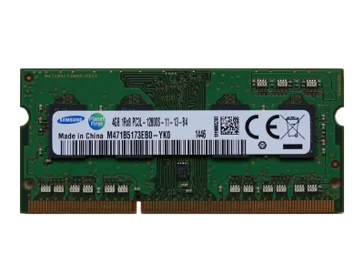 M471B5173BH0-CH9 - Samsung 4GB DDR3-1333MHz PC3-10600 non-ECC Unbuffered CL9 204-Pin SoDimm Single Rank Memory Module