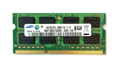 M471B5673DZ1-CF8 - Samsung 2GB DDR3-1066MHz PC3-8500 non-ECC Unbuffered CL7 204-Pin SoDimm Memory Module