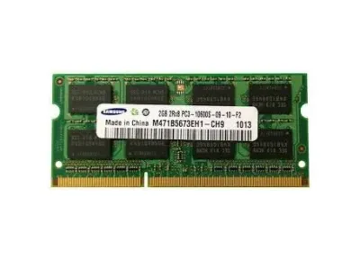 M471B5673EH1-CH9 - Samsung 2GB DDR3-1333MHz PC3-10600 non-ECC Unbuffered CL9 204-Pin SoDimm 1.35V Low Voltage Dual Rank Memory Module