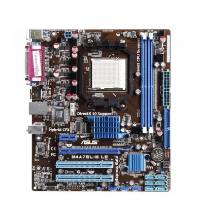 M4A78L-M LE - ASUS Desktop Board AMD 760G HyperTransport Technology AM3 2600MHz HT 8GB DDR2 SDRAM DDR2-1066/PC2-8500, DDR2-800/PC2-6400, DDR2-667/PC2-5300 CrossFireX Micro ATX