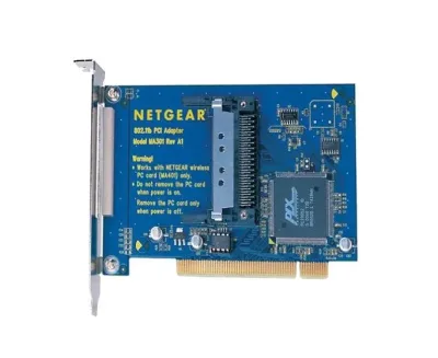 MA301 - Netgear Wi-Fi Adapter PCI 11Mbps 500ft Indoor Range