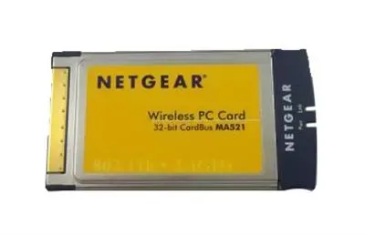 MA521 - Netgear Wi-Fi Adapter CardBus 54Mbps 100m Indoor Range