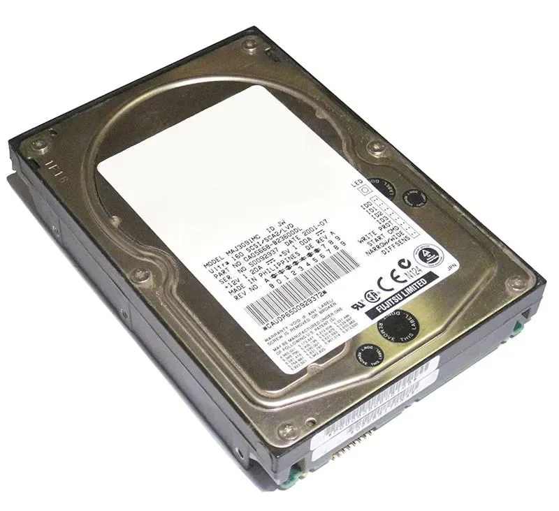MAJ3091MC - Fujitsu 9GB 10000RPM Ultra 160 SCSI 3.5-inch Hard Drive