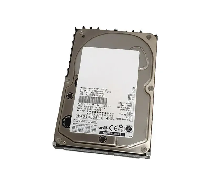MAM3184MP - Toshiba Enterprise MAM3184 18.40 GB 3.5 Internal Hard Drive - 1 Pack - Ultra160 SCSI - 15000 rpm - 8 MB Buffer