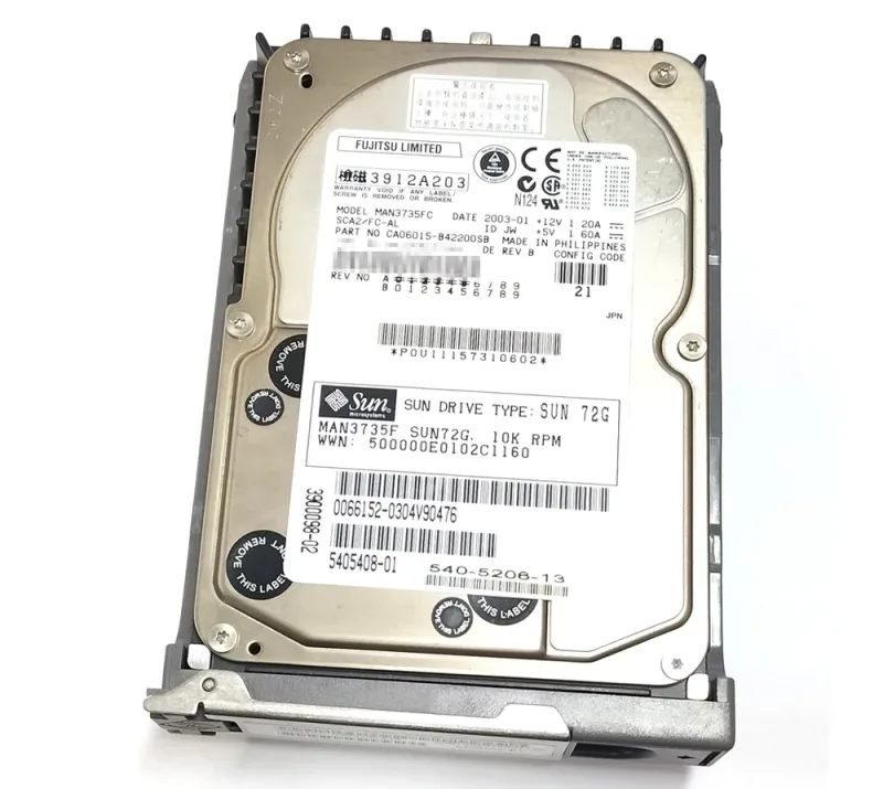 MAN3735FC - Fujitsu Enterprise 73.5GB 10000RPM Fibre Channel 2GB/s 8MB Cache 3.5-inch Hard Disk Drive