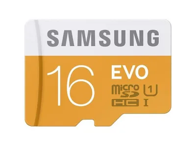 MB-MP16DA - Samsung EVO 16GB Class 10 microSDHC UHS-I Flash Memory Card