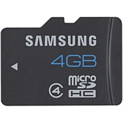 MB-MS4GA - Samsung 4GB High Speed SDHC microSD Flash Memory Card