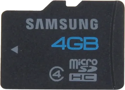 MB-MS4GB - Samsung 4GB Class 4 microSDHC Flash Memory Card
