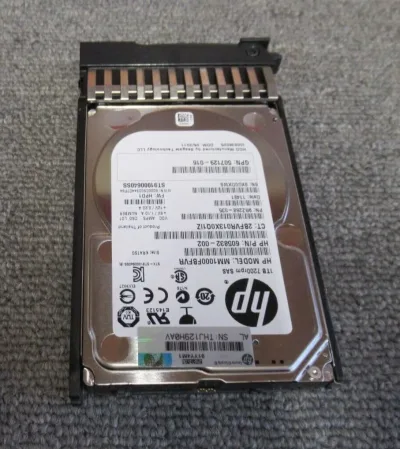 MB2000FCWDF - HP 2TB 7200RPM SAS 6.0Gbps Hot Swap Dual Port 3.5-inch Hard Drive